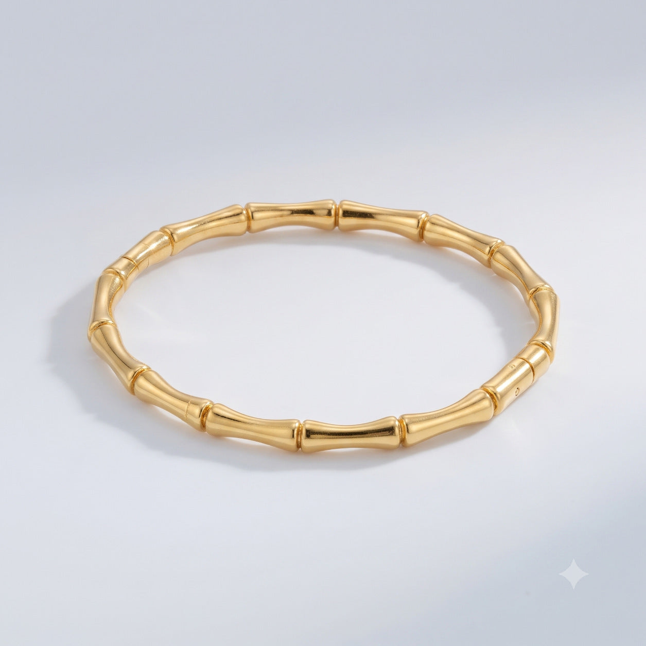 Wholesale Colorful Bamboo Stainless Steel Bracelet Enamel Coated Fashion Jewelry Accessory Trendy Gift For Women And Resale