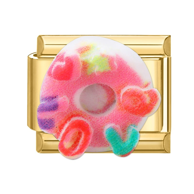 Wholesale Italian Charm Bracelet 9mm DIY Splicing Cute Creative Stainless Steel Composable Bracelet