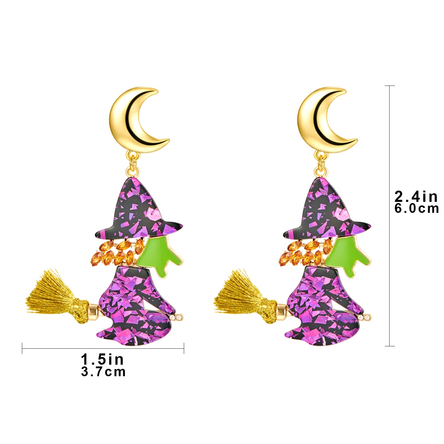 Wholesale  Personality Witch Earrings