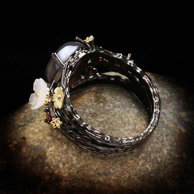 Wholesale  goose egg zircon ring necklace earrings  jewelry