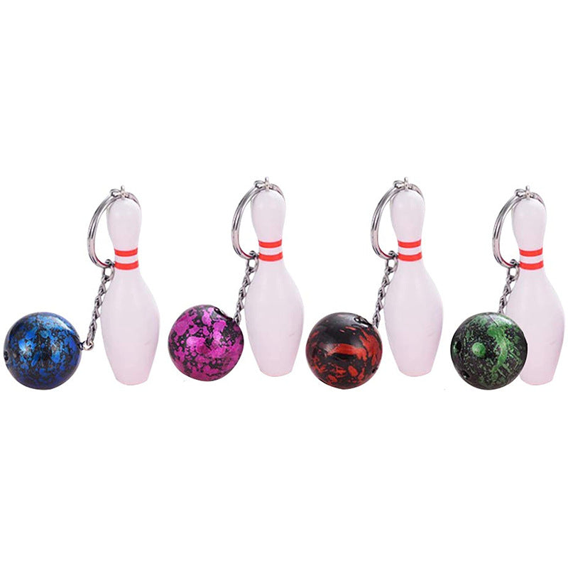 Wholesale Miniature Bowling Keychain