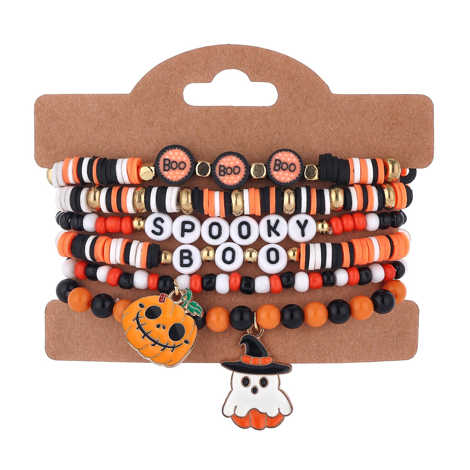 Wholesale European American Style  Soft Clay Bracelet Set,  Handmade Fashion Accessory
