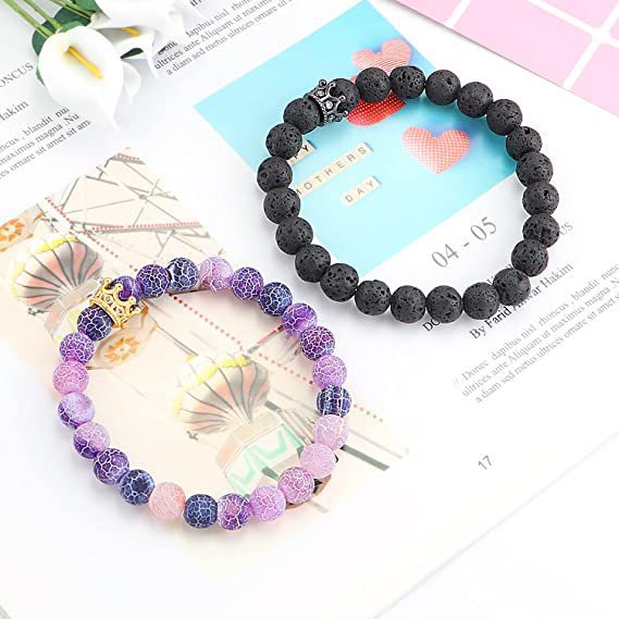 Wholesale Natural Stone Agate Bead Bracelet ACC-BT-Zhongh011