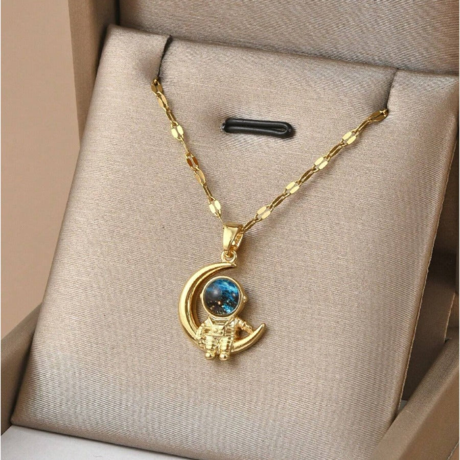 Wholesale star ball light luxury diamond necklace
