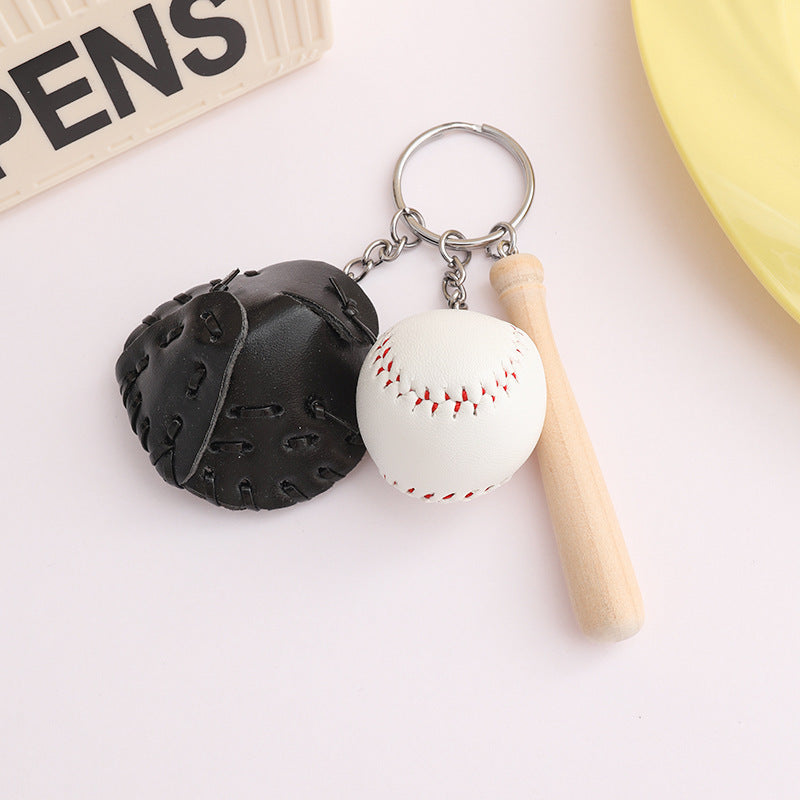 Wholesale  Creative Baseball Keychain