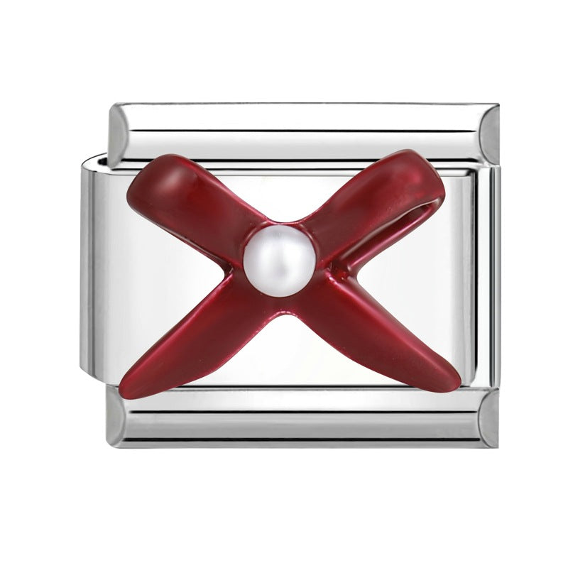 Wholesale Italian Charm Bracelet 9mm DIY Splicing Cute Creative Stainless Steel Composable Bracelet