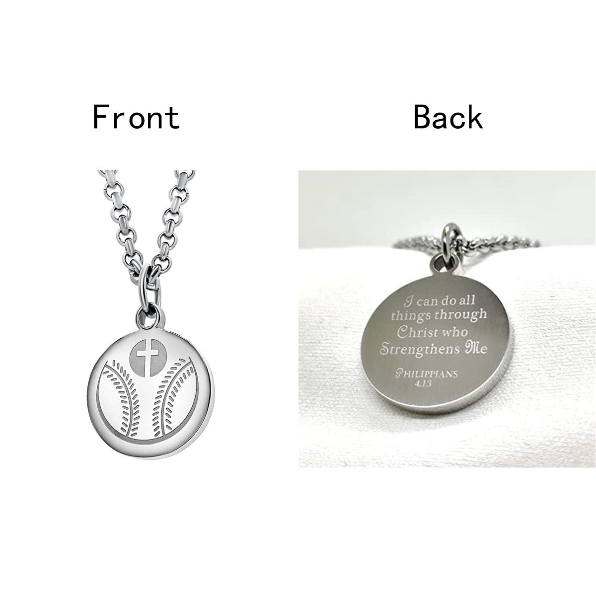 Wholesale Baseball Basketball Football Hockey Round Brand Pendant Necklace