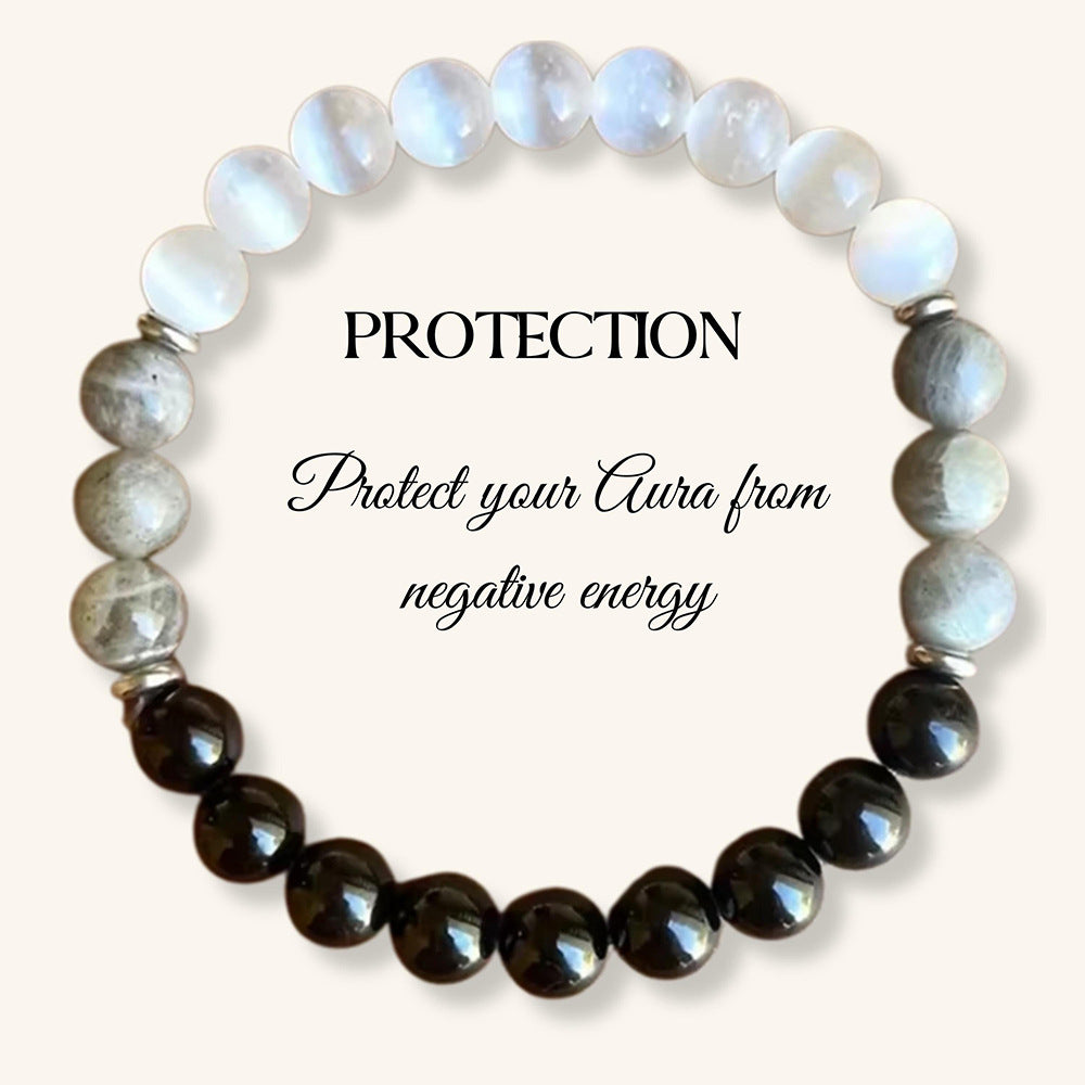 Wholesale Bohemian Vintage Style Semi-precious Stone Men's Beaded Bracelet