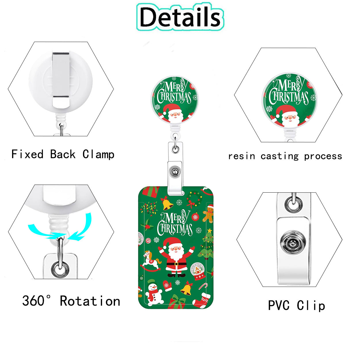 Wholesale embossed name tag  retractable Badge Reels