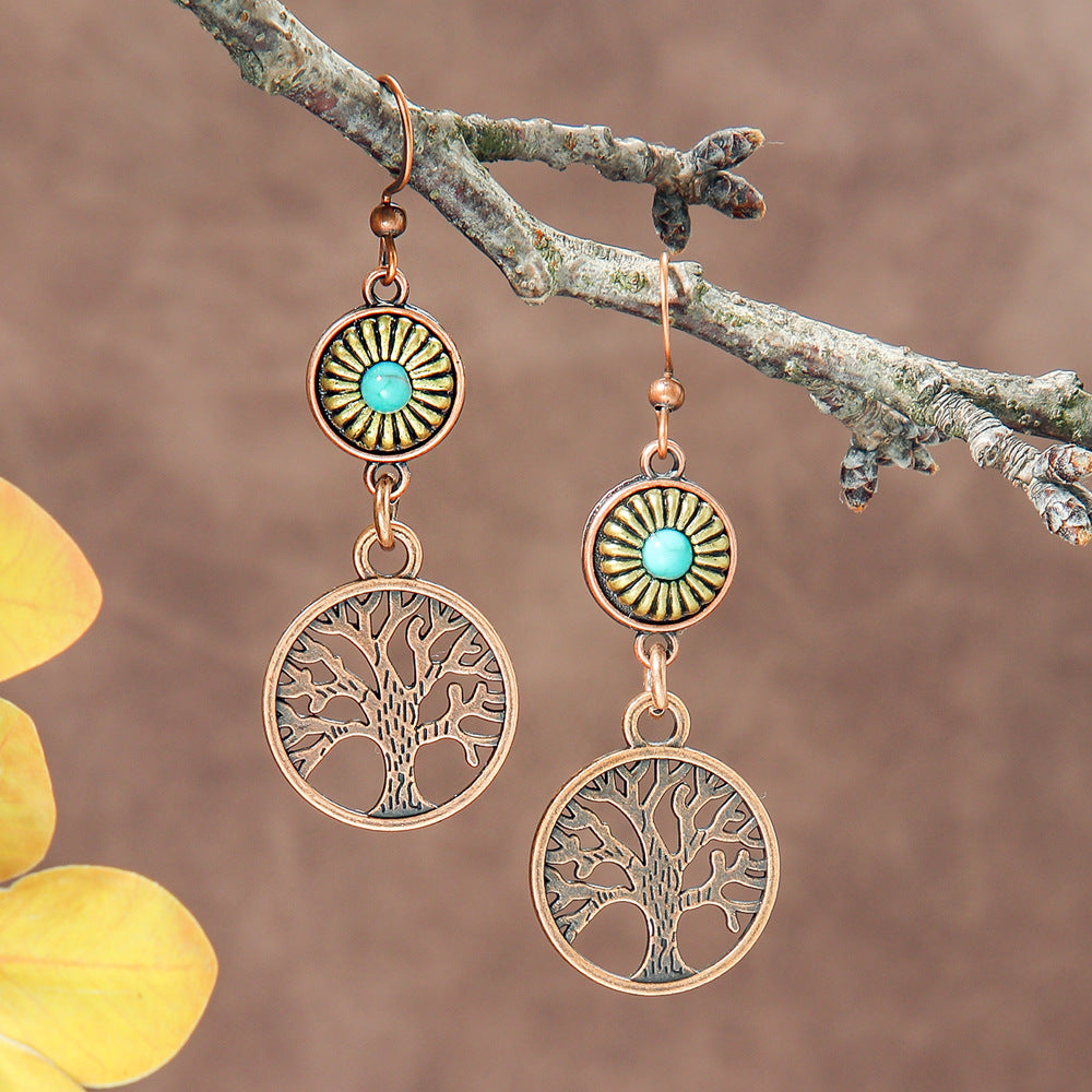 Wholesale Bohemian Geometric Earrings Fashion Accessory Boutique Resale