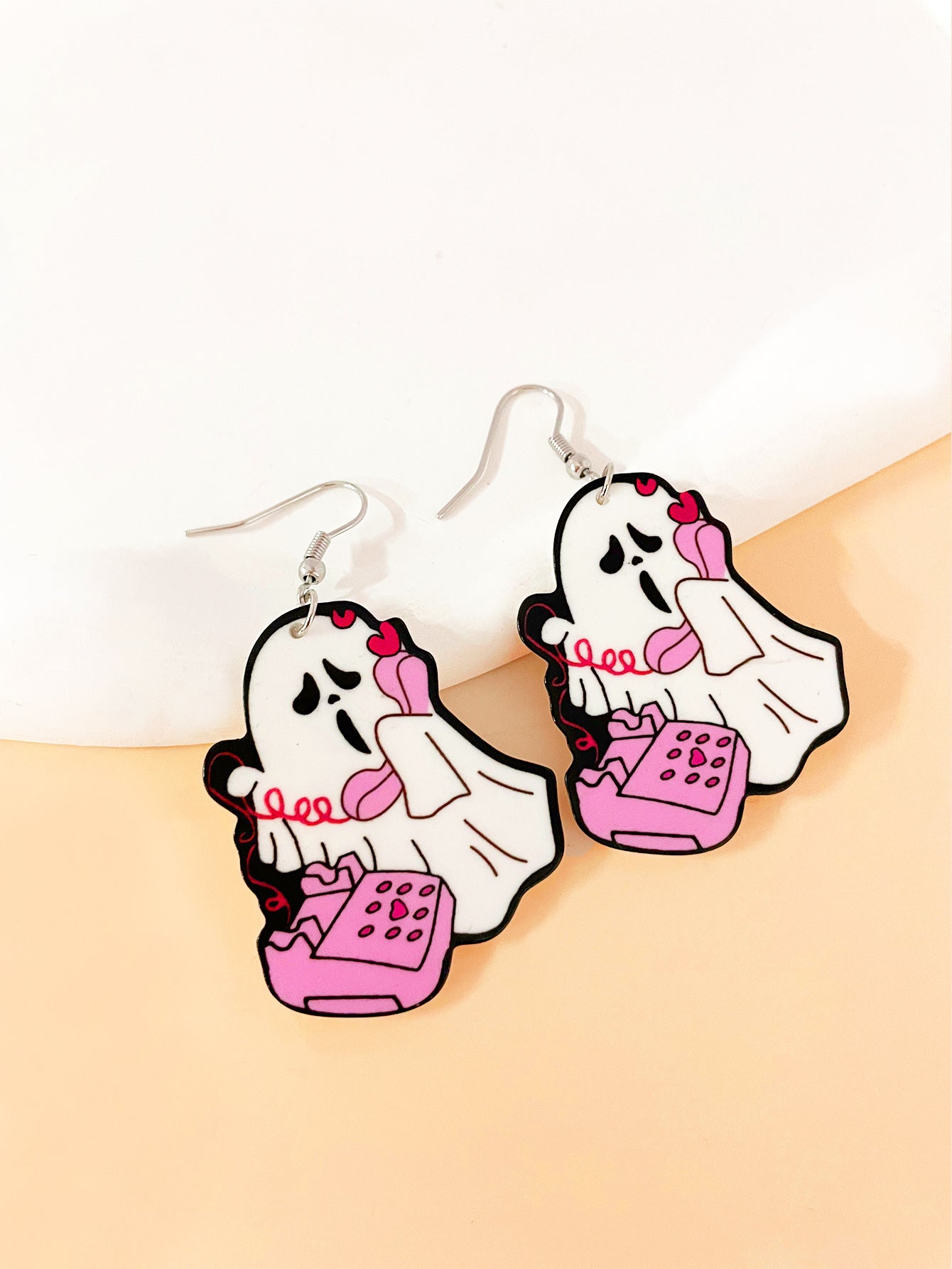 Wholesale  Acrylic Cartoon Cute Funny Halloween Earrings