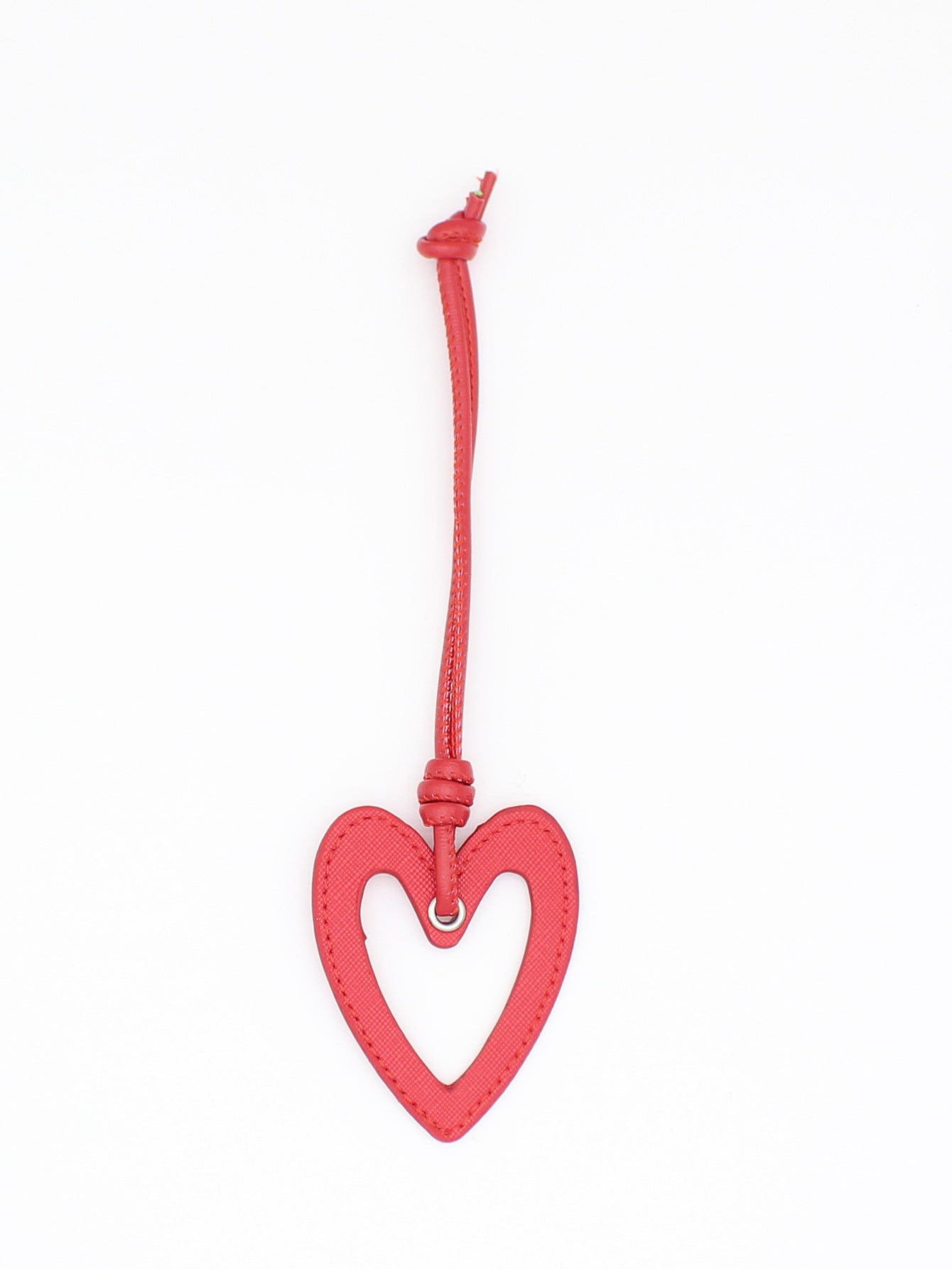 Wholesale  Pu Leather Cut Out Heart Keychains