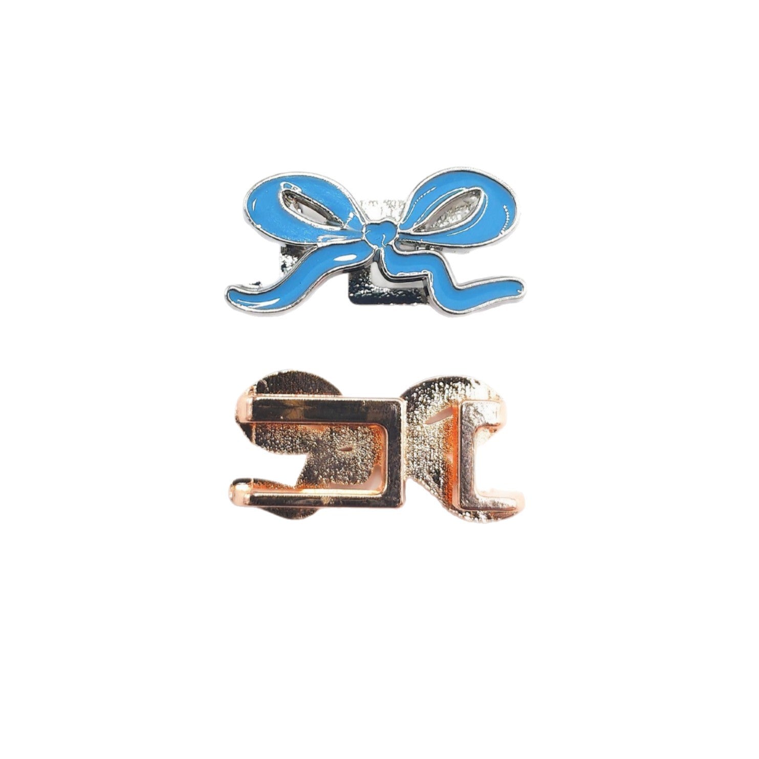 Wholesale Bow Tie Oil-Drip Decorative Ring Suitable for Apple Watch,  Apple Jewelry,  Silicone Watch Band,  Zinc Alloy Accessories,  Fashionable Ol
