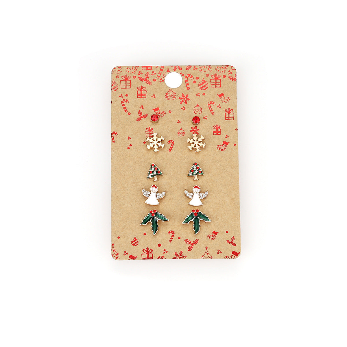 Wholesale Cute Cartoon Christmas Alloy Earrings ACC-ES-Yiran001
