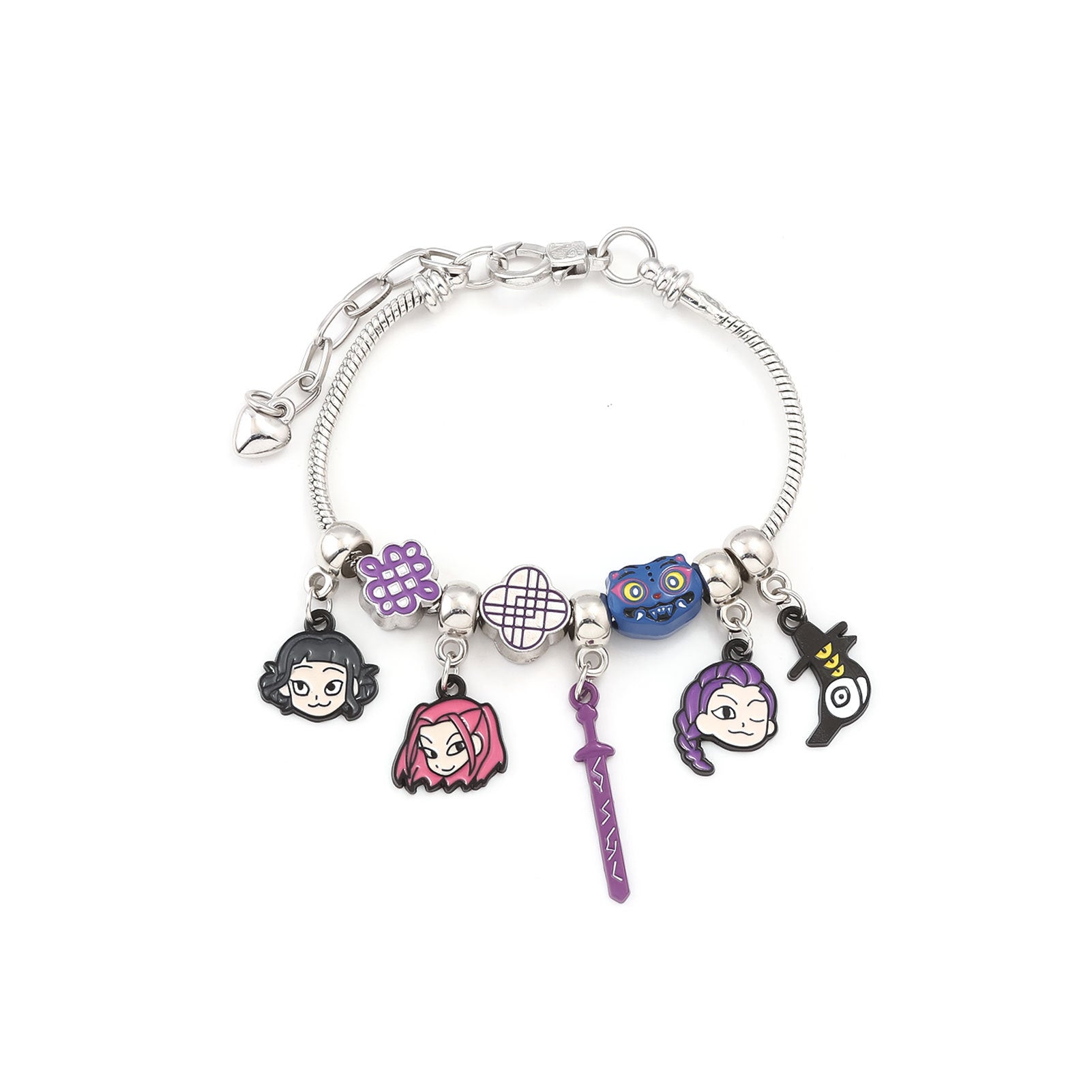 Wholesale Cartoon Anime K-Pop  Beaded Pendant Bracelet  ACCVIP