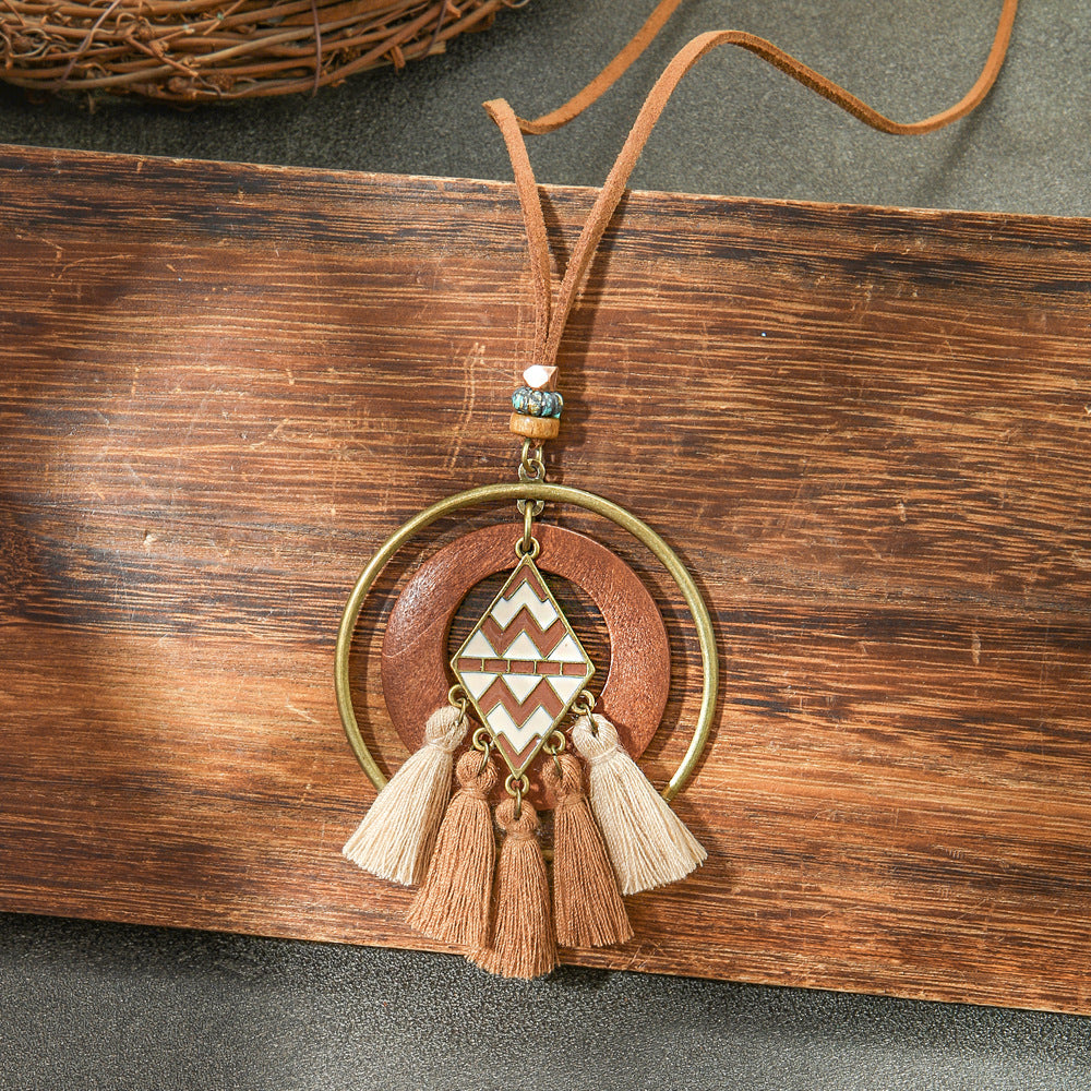 Wholesale Original Design Zinc Alloy Pendant Necklace - Fashion Layering Jewelry for Travel Holiday Gift Boutique Resale