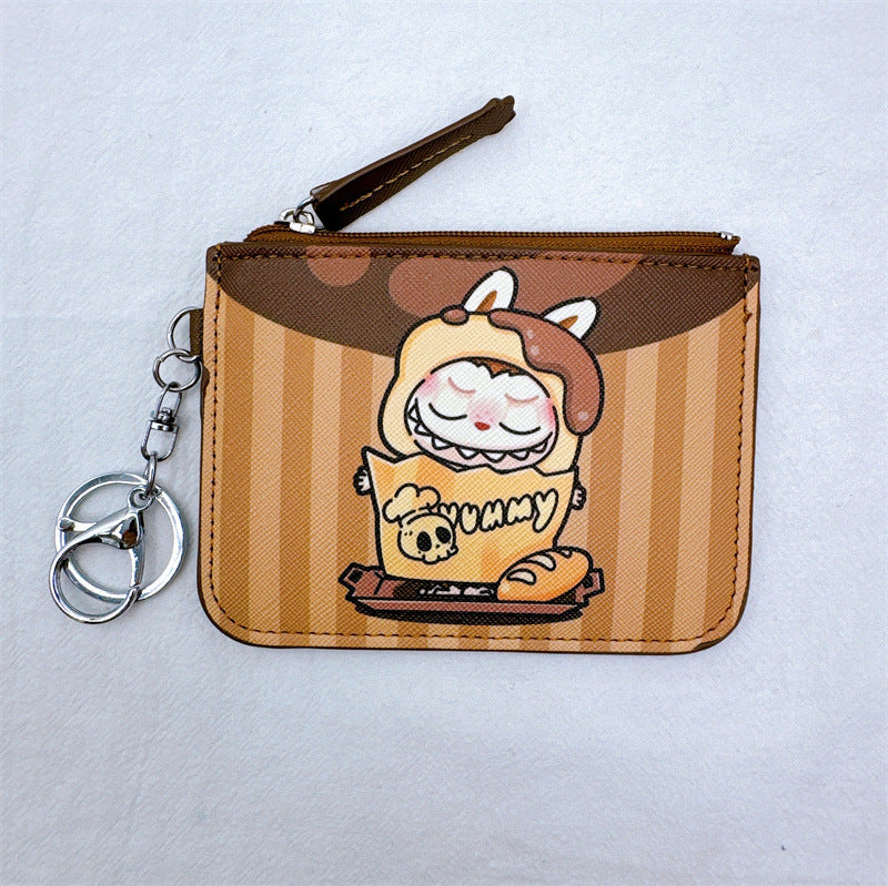 Wholesale Cute cartoon coin purse keychain