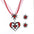 Wholesale Oktoberfest Vintage Heart Diamond Necklace