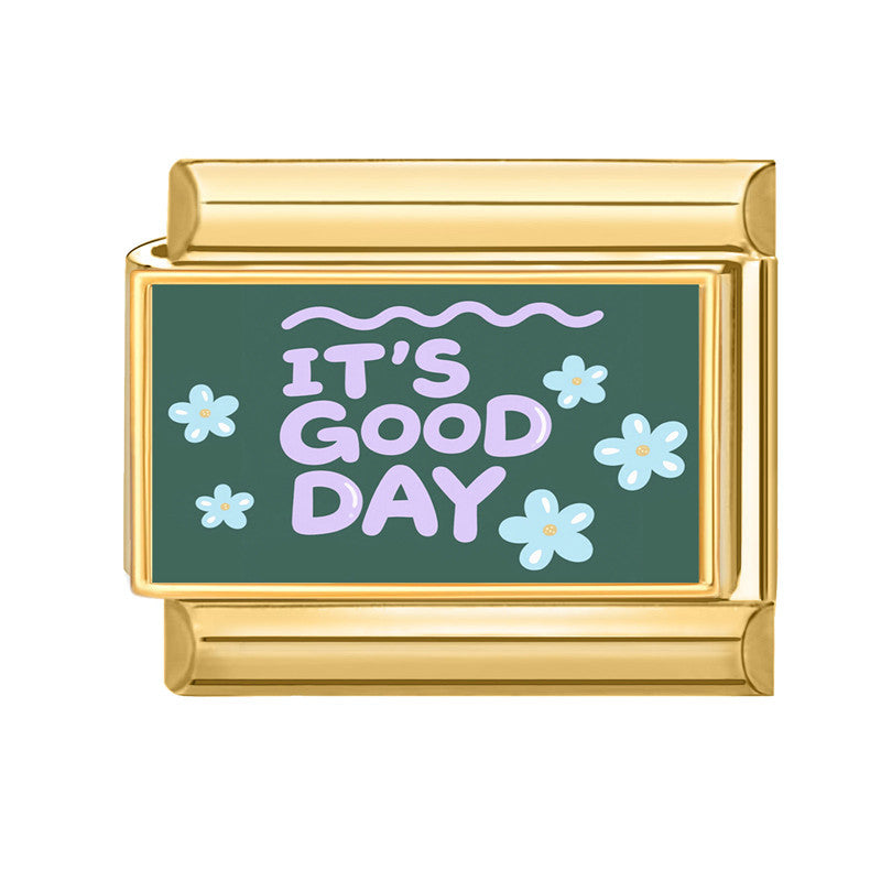 Wholesale 9mm Italian Charm Starter Bracelets DIY Letters Stainless Steel Composable Bracelet