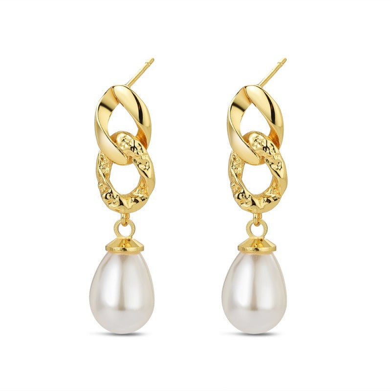 Wholesale Water Pearl Earrings ACC-ES-ChuangYi003
