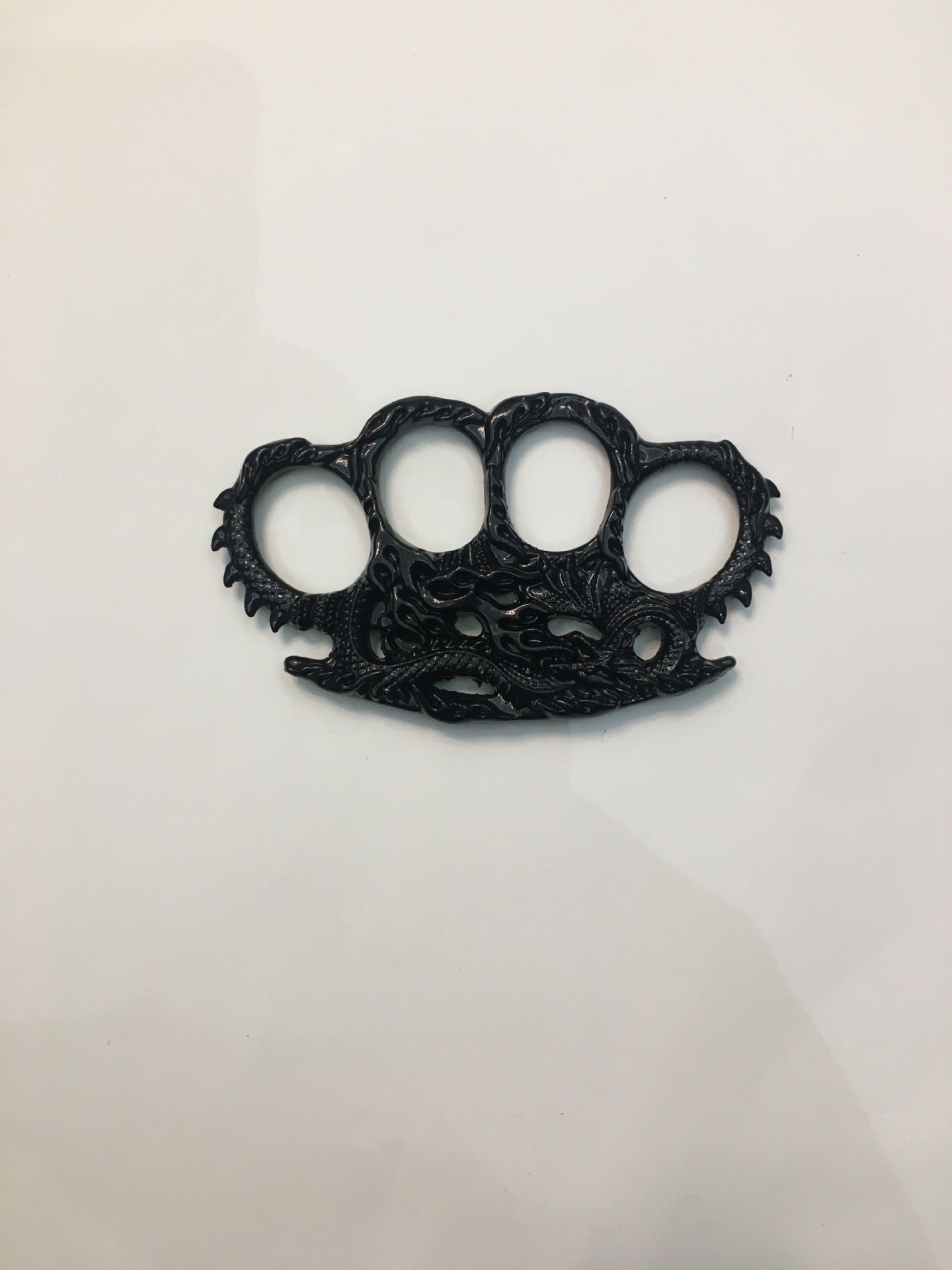 Wholesale  Aluminum Alloy Thickened Four-Finger Hand Support Keychain Accessories