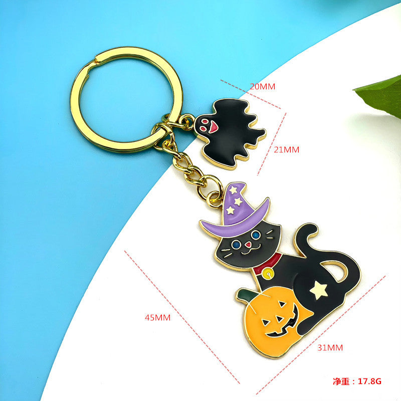 Wholesale  Cartoon Pumpkin Keychain - Trendy Car Key Accessory for Kids,  Gift Bag Charm