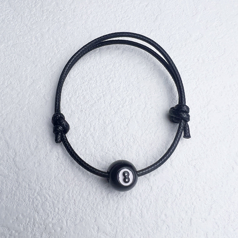 Wholesale Basketball Football Elastic Adjustable Waxed Wire Braided Bracelet ACC-BT-Nanh002