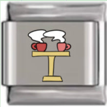 Wholesale  Italian Charm Bracelet 9mm DIY  sunflower lounge chair Creative Stainless Steel Composable Bracelet