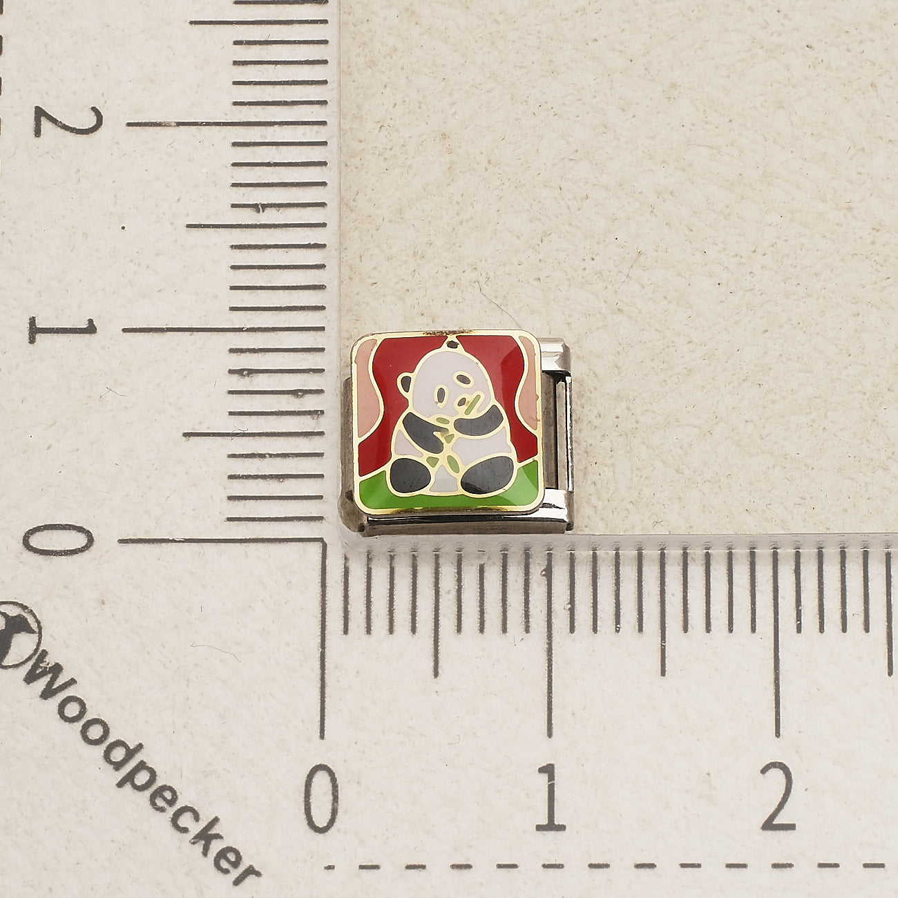 Wholesale Stainless Steel Electroplated Chinese Style Panda Lion Dance Koi Modular DIY Bracelet Charm Fashion Jewelry Gift