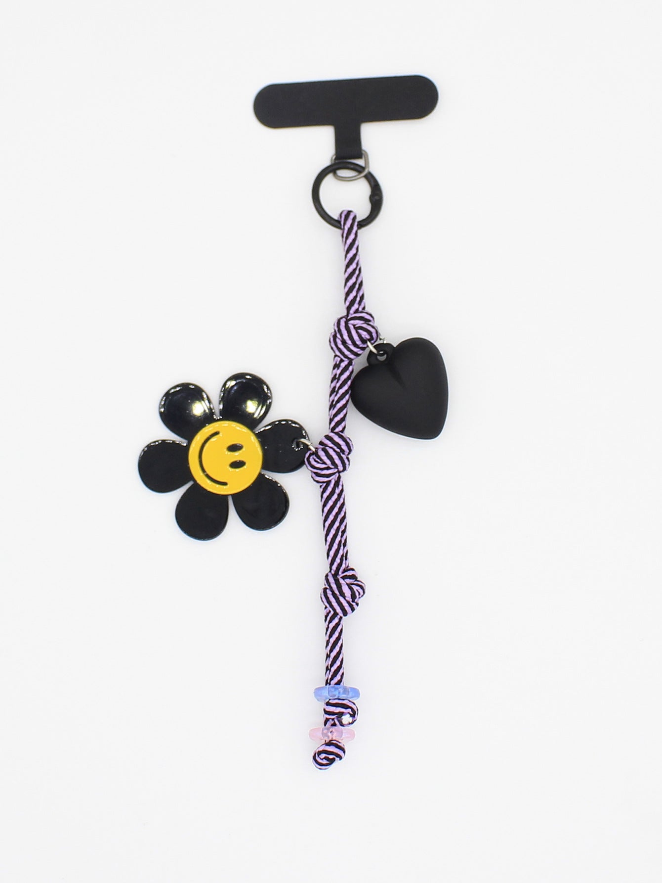 Wholesale sunflower smiley face creative keychain