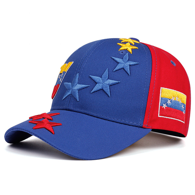 Wholesale Embroidered Venezuela Flag Baseball Cap