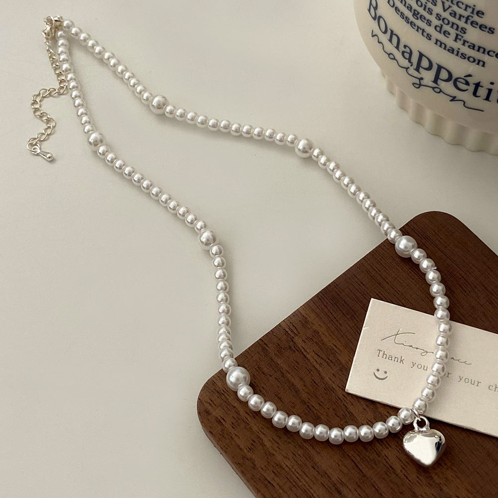 Wholesale  pearl necklace jewelry  light luxury light luxury niche design necklace