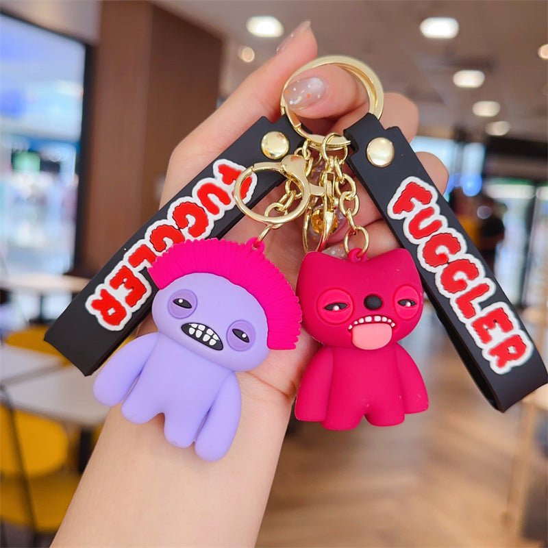 Wholesale Cartoon Monster Doll Keychain