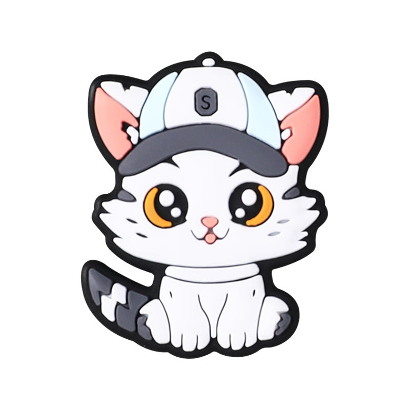 Wholesale 20pcs Cartoon Kitten Focal Beads DIY Bead Accessories  ACC-BDS-RongFa045