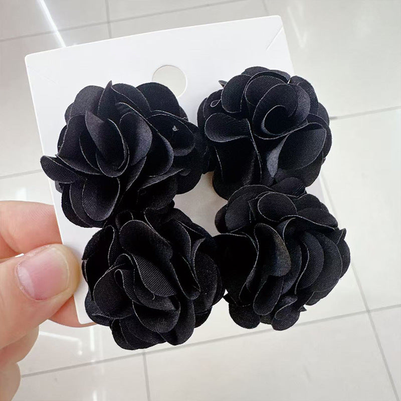 Wholesale Flower Tassel Acrylic Earrings Stylish Fashion Accessory for Boutique Resale