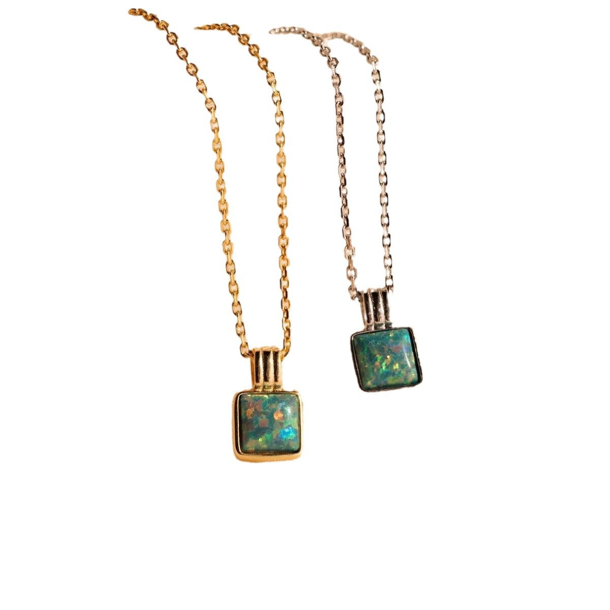 Wholesale Natural Stone Love Pink Necklace