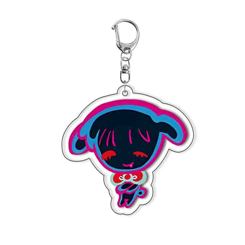 Wholesale Alien stage Mizi Sua acrylic keychain creative two-dimensional animation Keychains