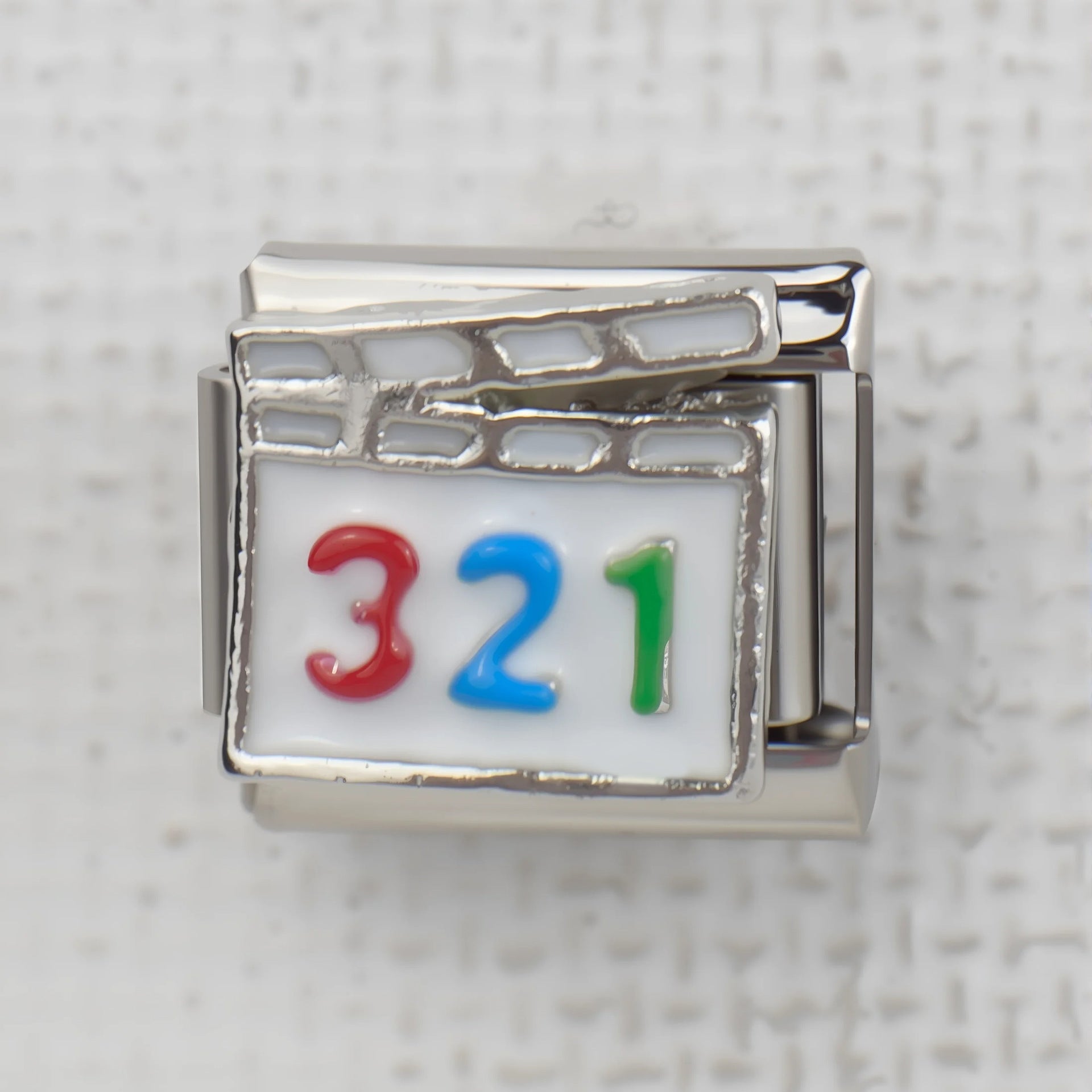 Wholesale 5pcs Italian Charm Bracelet 9mm DIY Splicing Creative Pattern Stainless Steel Composable Bracelet