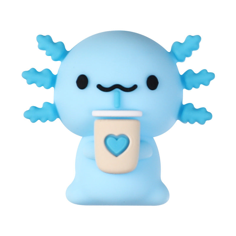 Wholesale 20pcs Cartoon Chameleon Focal Beads DIY Bead Accessories