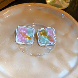 Wholesale Metal Style Pearl Butterfly Flower Tassel Earrings ACC-ES-Fengm001