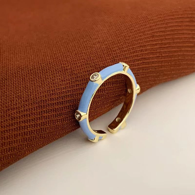 Wholesale  pink cute monster ring