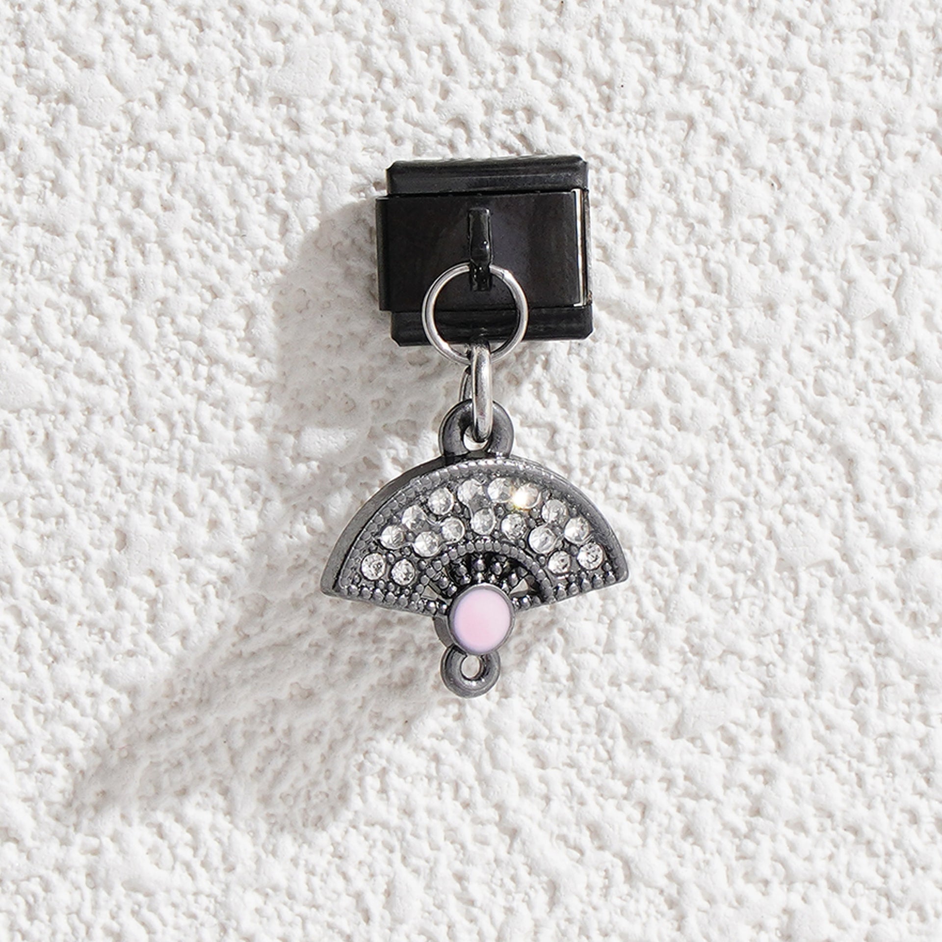 Wholesale Italian Charm Bracelet 9mm DIY Splicing Color Diamond Stainless Steel Composable Bracelet