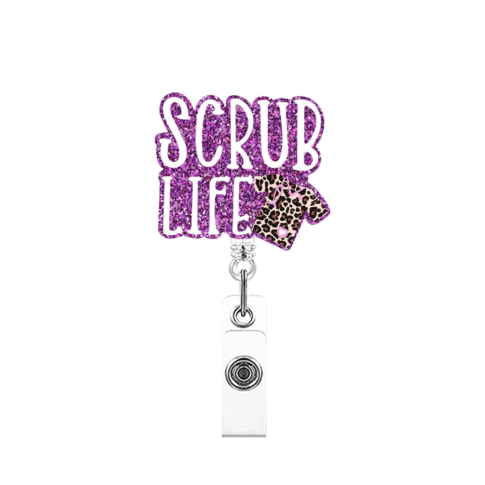 Wholesale Acrylic Badge Scroll Easy Stretch Shrink Keychain ACC-KC-BoYan001