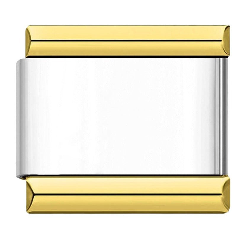 Wholesale  Italian Charm Bracelet 9mm DIY  strap chain Creative Stainless Steel Composable Bracelet