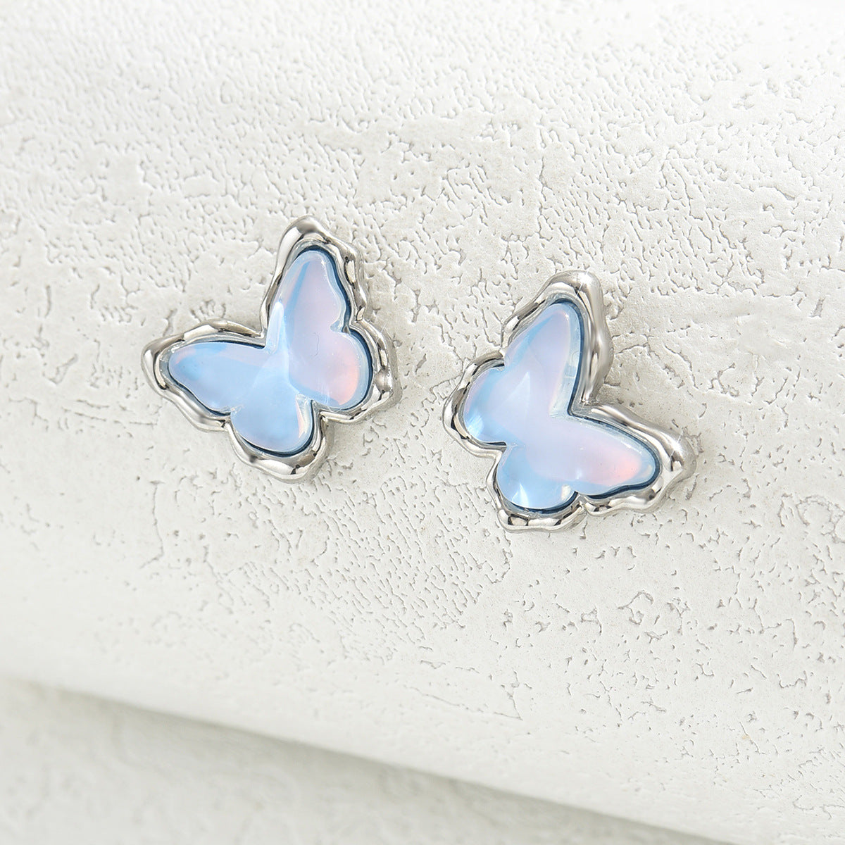 Wholesale Simple Bowknot Oil Drop Copper Earrings ACC-ES-BaSha001