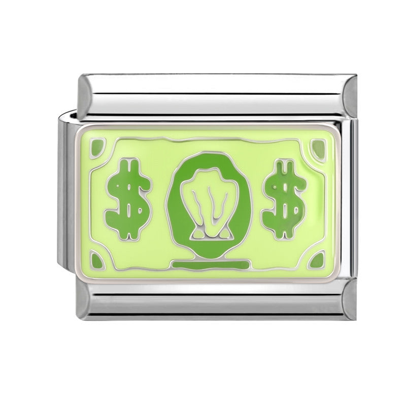 Wholesale Italian Charm Bracelet 9mm DIY Splicing Cute Creative Stainless Steel Composable Bracelet