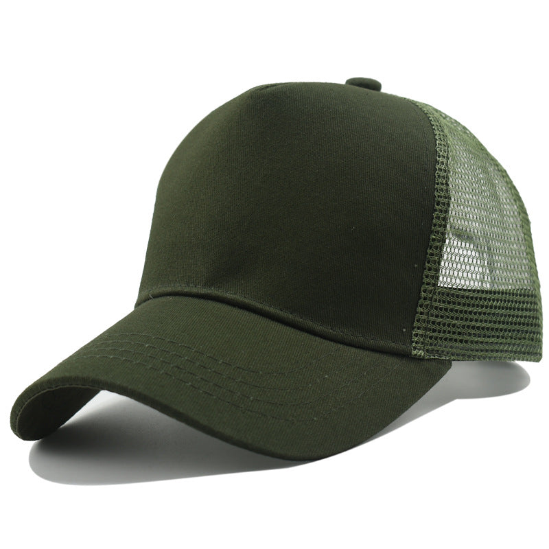 Wholesale Solid Color Five Panel Mesh Hat Baseball Cap ACC-HT-Xiny011