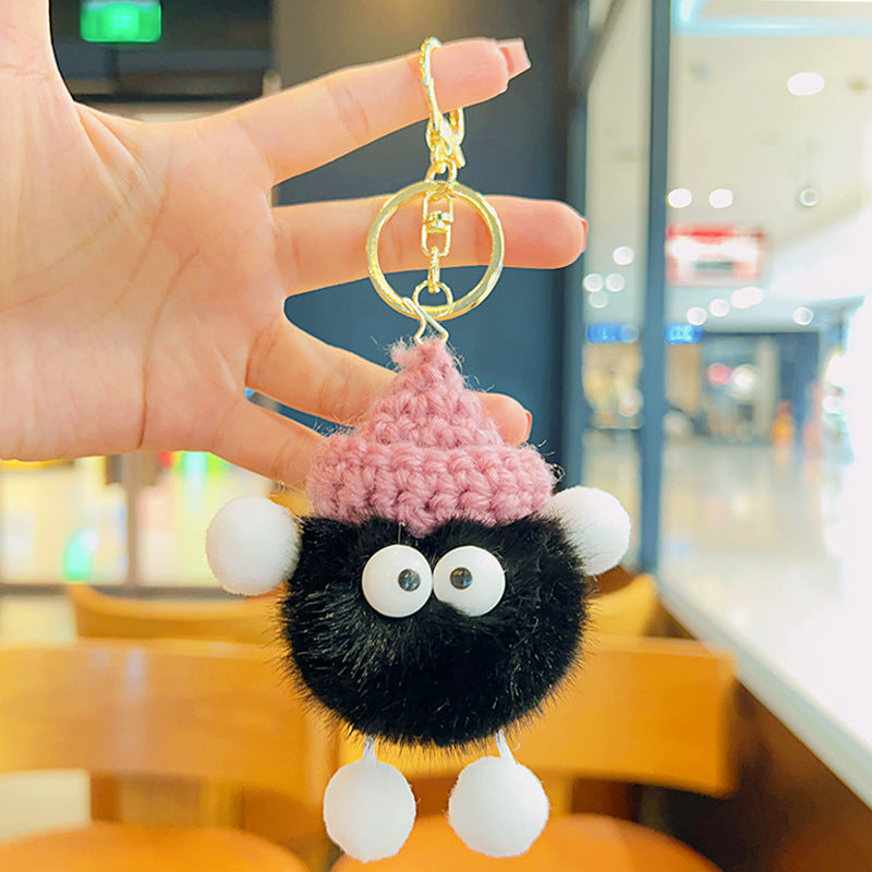 Wholesale Cartoon Fur Ball Plush Cute Keychain ACC-KC-JuCai009