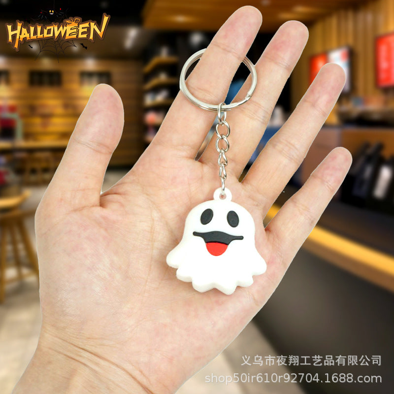 Wholesale Cartoon Halloween Pumpkin Keychains ACC-KC-Yexiang001