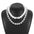 Wholesale Retro Simple  Pearl Beaded Bracelet Necklace Light Luxury Necklaces
